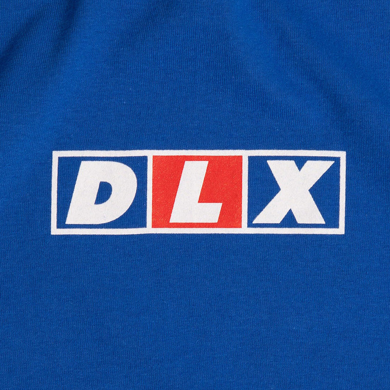 DLXSF DLX LOGO T-SHIRTS ROYAL BLUE 【 デラックス DLX ロゴ Tシャツ ロイヤル ブルー 】