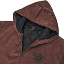 SPITFIRE CLASSIC 87' SWIRL CORDUROY HOOD CUSTOM JACKET BROWN 【 スピットファイア クラシック 87 コーデュロイ フード カスタム ジャケット ブラウン 】