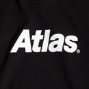 ATLAS LOGO T-SHIRTS BLACK 【 アトラス ロゴ Tシャツ ブラック 】