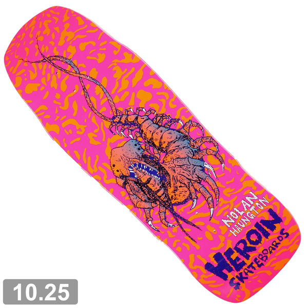 HEROIN NOLAN HOUGHTON KNOCK OFF DECK 10.25【 ヘロイン ノーラン ホートン ノック オフ デッキ オレンジ 】