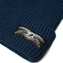 ANTI HERO STOCK EAGLE LABEL CUFF BEANIE NAVY 【 アンタイヒーロー イーグル ビーニー ネイビー】