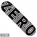 ZERO CLASSIC BOLD DECK 7.75 BLACK【 ゼロ  クラシック ボールド デッキ ブラック 】