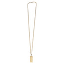 BAKER CURB WAX NECKLACE GOLD【 ベイカー カーブ ワックス ネックレス ゴールド 】