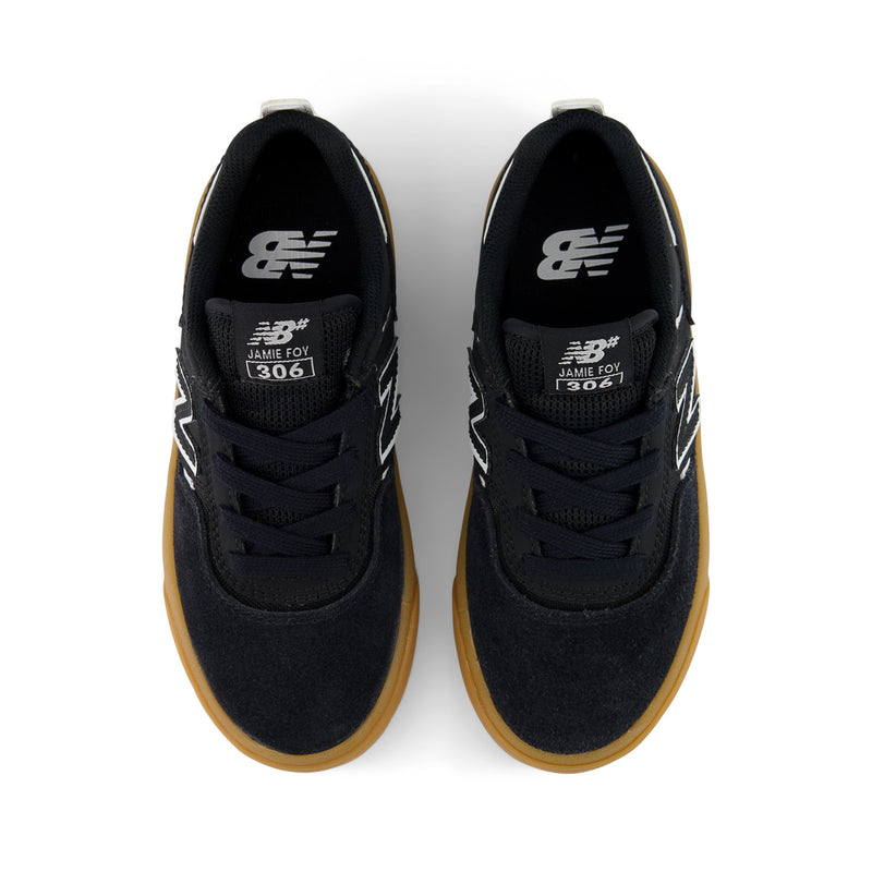 超人気！完売！New Balance 306 ブラック スケートシューズ NEW BALANCE YS 306 NBG KIDS SHOES BLACK 【 ニューバランス YS 306