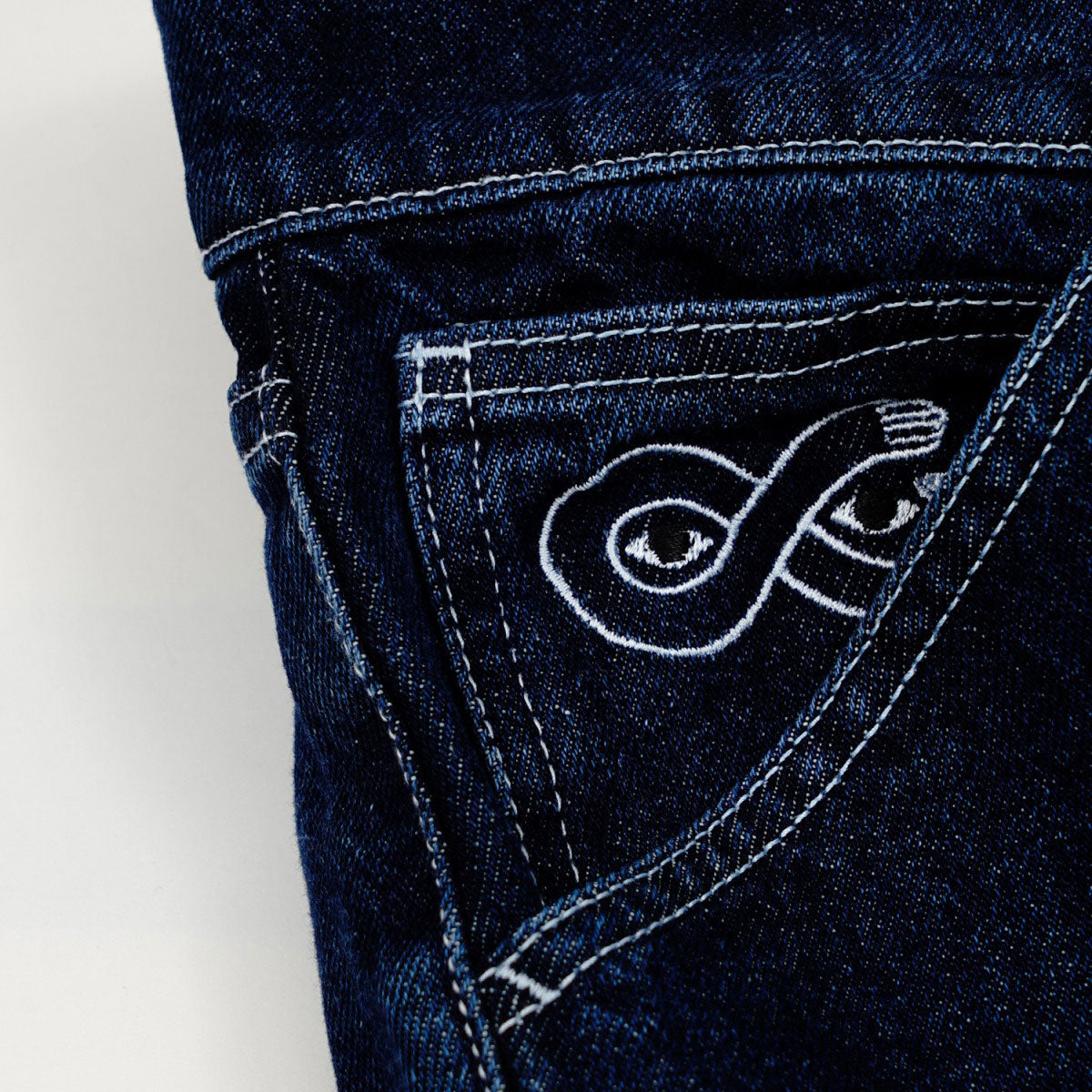 MAGENTA OG DENIM LONG SHORTS BLUE【 マゼンタ OG デニム ロング 