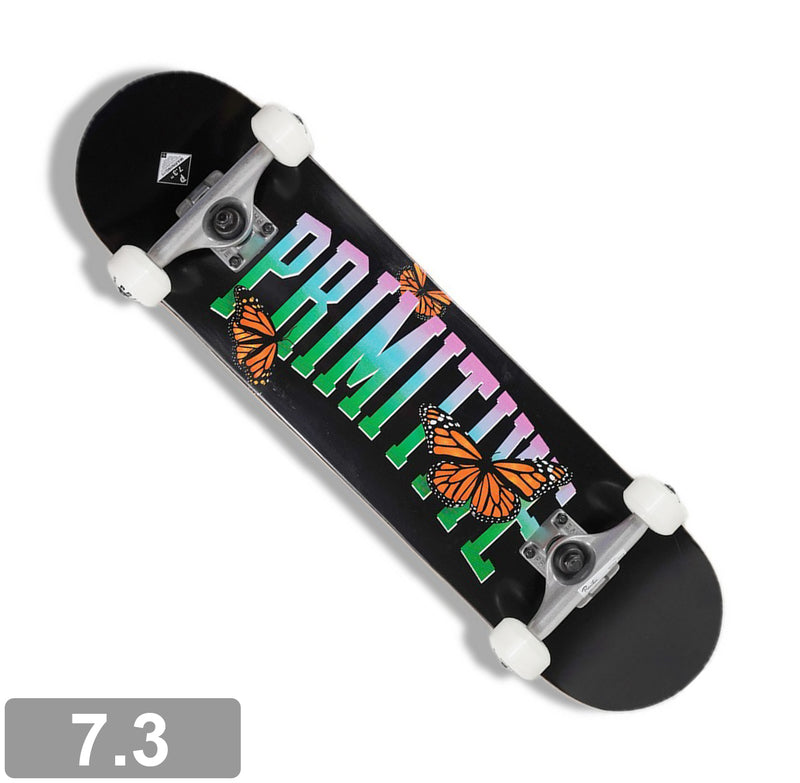 PRIMITIVE KIDS COLLEGIATE BUTTERFLY 7.3 DECK COMPLETE 【 プリミティブ キッズ カレッジエイト バタフライ 7.3 デッキ コンプリート 】