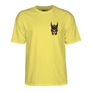 POWELL-PERALTA ANDY ANDERSON SKULL T-SHIRT CORNSILK【 パウエル ペラルタ アンディー・アンダソン ヘロン スカル Tシャツ コーンシルク 】