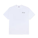 POLAR SKATE CO.  FILL LOGO TEE MÄRTAS ROSES WHITE 【 ポーラー フィル ロゴ Tシャツ メルタス ローズ ホワイト 】