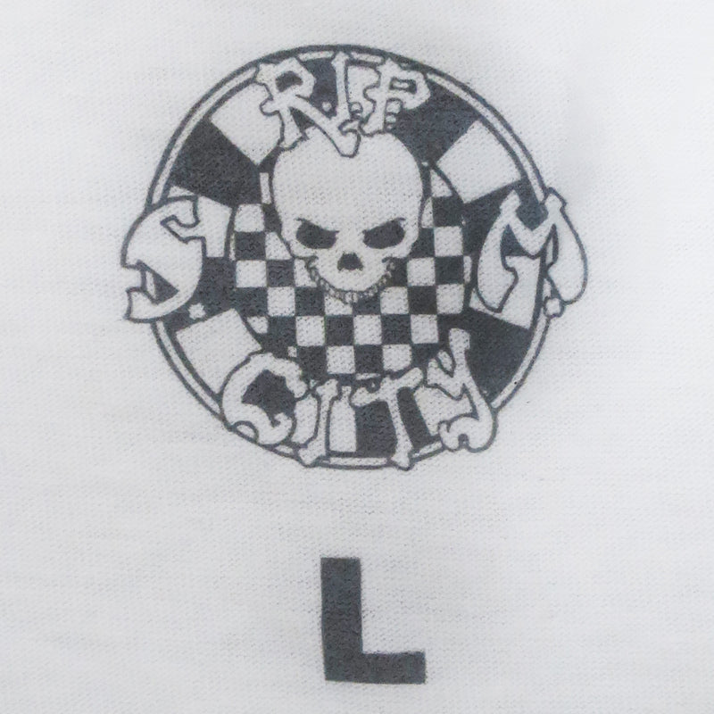 RIP CITY × SMA OG LOGO T-SHIRT WHITE 【 リップ シティ × SMA クラシック OG ロゴ Tシャツ ホワイト  】