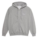 POLAR SKATE CO. ED ZIP HOODIE GREY【 ポーラー エド ジップ パーカー  グレー 】