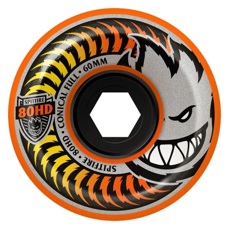 SPITFIRE CHARGERS CONICAL FULL FADED ORANGE 80HD 60mm 【 スピットファイア チャージャーズ コニカル フル フェイデッド オレンジ ウィール 】