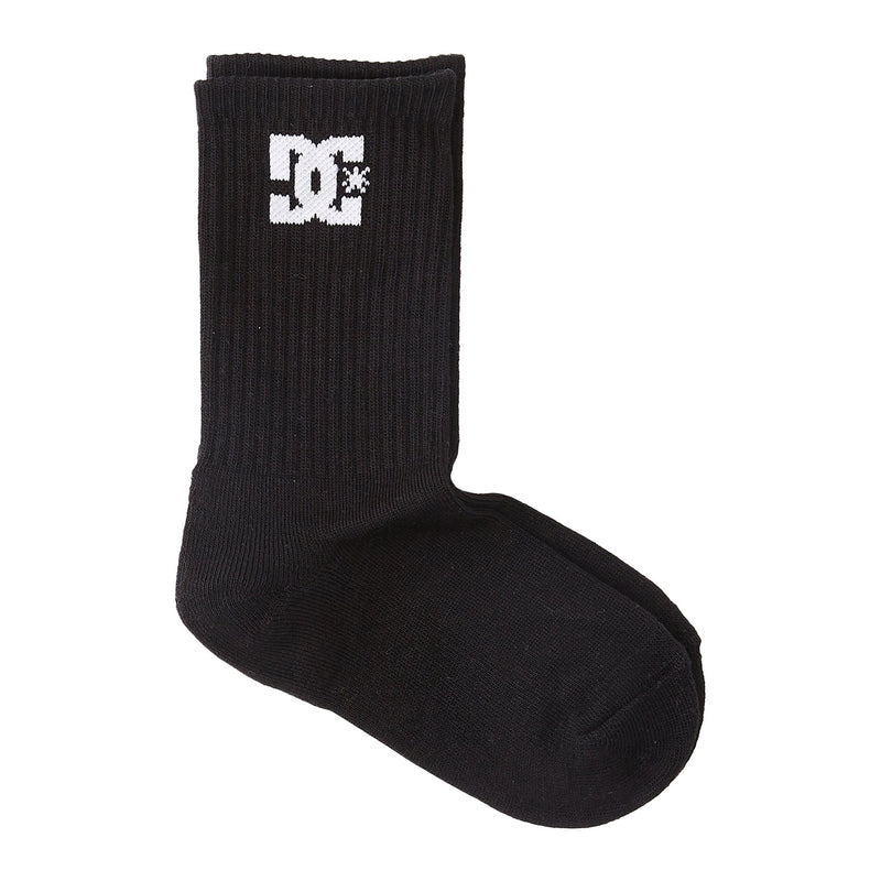 DC SHOES DC CREW 3PK SOCKS BLACK / WHITE / GREY【  ディーシー シューズ  ディーシー クルー 3pk ソックス 】