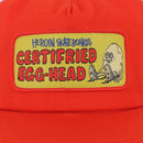HEROIN CERTIFRIED TRUCKER HAT ORANGE【 ヘロイン サーティファイド トラッカー ハット オレンジ 】