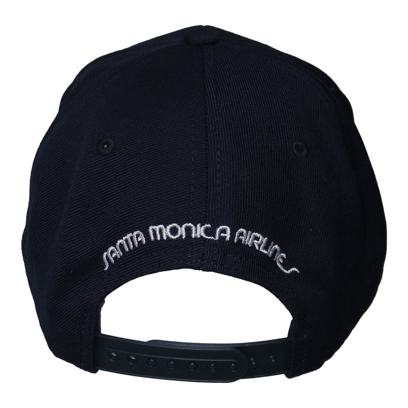 SMA AIR PLANE LOGO BB CAP NAVY 【 サンタモニカ エアライン エア プレイン ロゴ ベースボール キャップ ネイビー 】