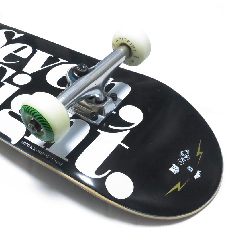 ★組立済★ STOKE OG RISE EIGHT DECK 8.0 x THUNDER TRUCK x SPITFIRE COMPLETE 【 ストーク OG ライズエイト デッキ × サンダー トラック ×スピットファイヤー コンプリート 】