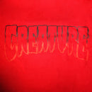 CREATURE LOGO OUTLINE T-SHIRT CARDINAL 【 クリーチャー ロゴ アウトライン Tシャツ カーディナル 】