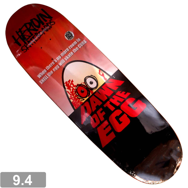 HEROIN DAWN OF THE EGG DECK 9.4 RED【 ヘロイン ドーン オブ エッグ デッキ 】