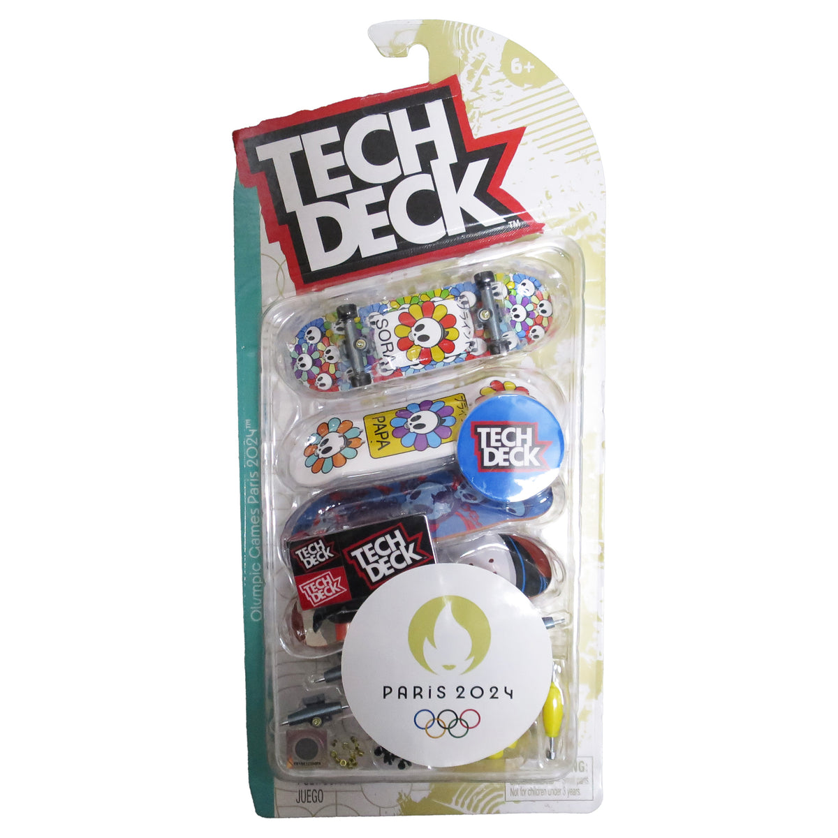 TECH DECK 2024 PARIS OLYMPIC BLIND TEAM 4 PAC MODEL 【 テック