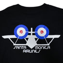 SMA LONG SLEEVE T-SHIRTS BLACK 【 サンタモニカ エアライン ロング 長袖 Tシャツ ブラック 】