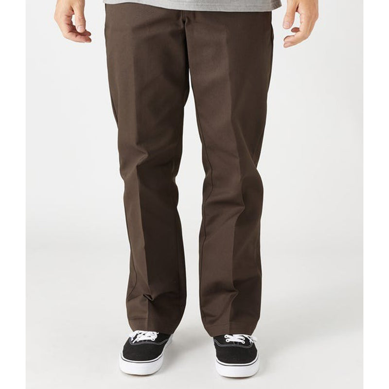 DICKIES 874 FLEX WORK PANTS BROWN【 ディッキーズ 874 フレックス ワークパンツ ブラウン 】