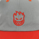 SPITFIRE LIL BIGHEAD STRAPBACK HAT GREY / ORANGE 【 スピッル ビッグヘッド ストラップバック ハット グレー / オレンジ】