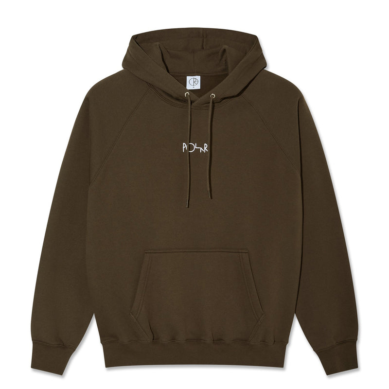 POLAR SKATE CO. DEFAULT HOODIE BROWN 【 ポーラー デフォルト フーディー ブラウン  】