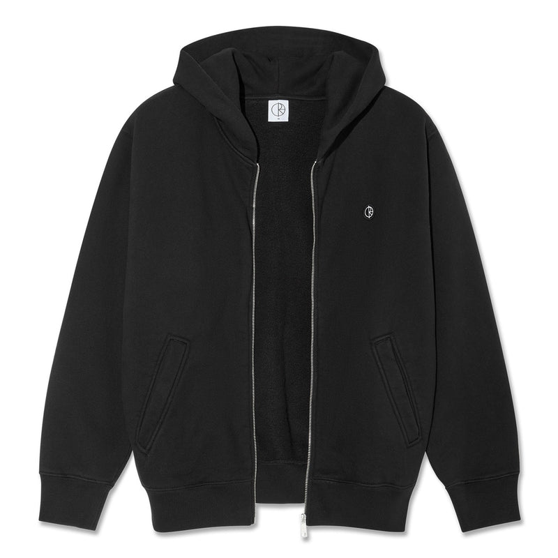 POLAR SKATE CO. ED ZIP HOODIE BLACK【 ポーラー エド ジップ パーカー  ブラック 】