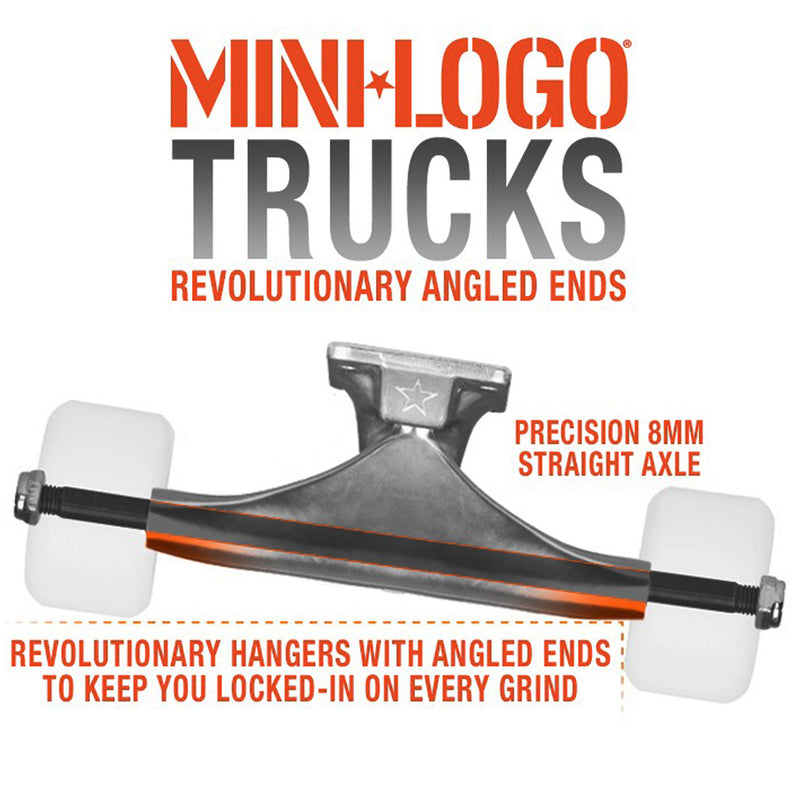 MINI LOGO RAW TRUCK 7.63 【 ミニロゴ ロウ 7.63 トラック 】