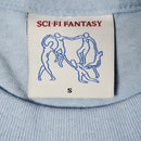 SCI-FI FANTASY DESK LOGO TEE BLUE 【 サイファイ ファンタジー デスク ロゴ Tシャツ ブルー 】