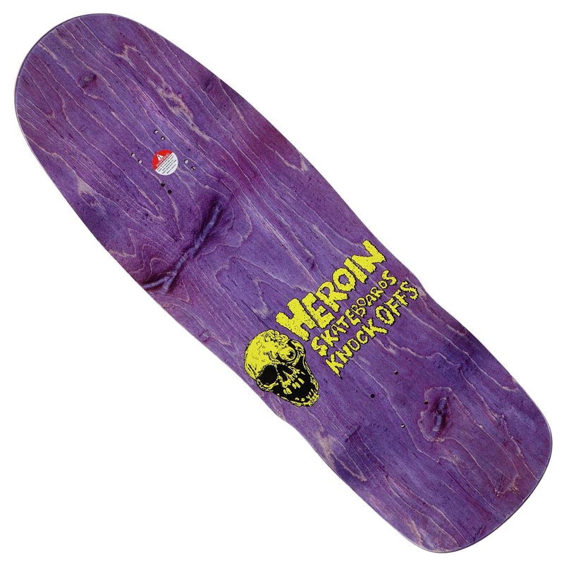 HEROIN DEAD DAVE KNOCK OFF DECK 10.1【 ヘロイン デッド デイブ ミュート オア ダイ ピンク デッキ 】