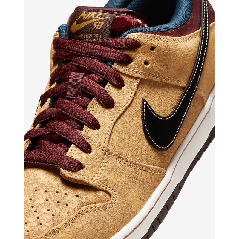 NIKE SB DUNK LOW PRO CELESTIAL GOLD / DARK TEAM RED / BLACK 【 ナイキ エスビー ダンク ロー プロ セレスティアル ゴールド / ダーク チーム レッド / ブラック シューズ 】