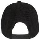 APRIL LOGO OUTLINE CORD 6-PANEL HAT BLACK【 エイプリル ロゴ アウトライン コード 6 パネル ハット ブラック 】