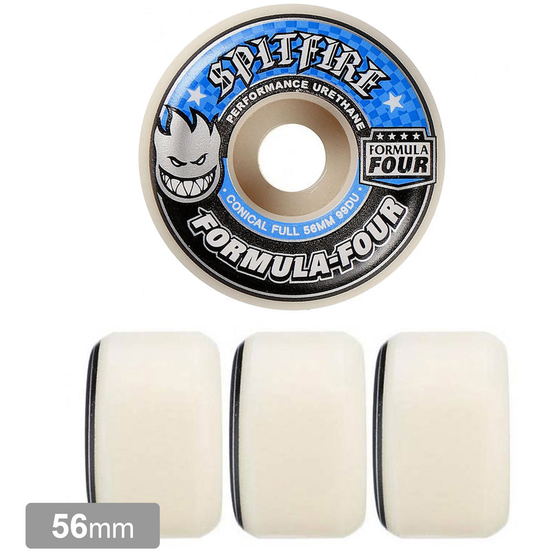 SPITFIRE FORMULA FOUR CONICAL FULL 99A 56mm 【 スピットファイヤー F4 コニカル フル ウィール 】