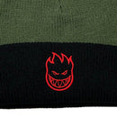 SPITFIRE BIGHEAD BEANIE  BLACK / OLIVE【 スピットファイア ビッグヘッド ビーニー ブラック / オリーブ 】