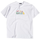 DIME CROSS STITCH T-SHIRT WHITE 【 ダイム クロス スティッチ Tシャツ ホワイト 】