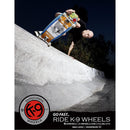 DOGTOWN K-9 80S STREET WHEEL RED / BRIGHT BLUE 97A 57mm 【 K-9 80S ストリート ウィール レッド ブライト ブルー 】