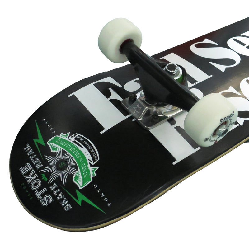 ★組立済★ STOKE OG RISE EIGHT DECK 7.5 x MINI LOGO COMPLETE 【 ストーク OG ライズエイト キッズ デッキ × ミニロゴ コンプリート 】