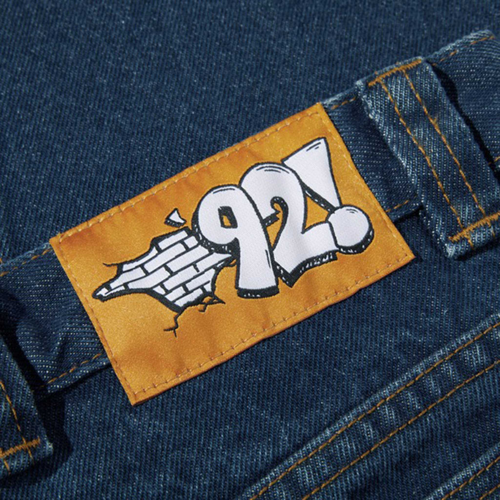 POLAR SKATE CO. '92! DENIM DARK BLUE 【 ポーラー 92! デニム ウォッシュ ダーク ブルー 】