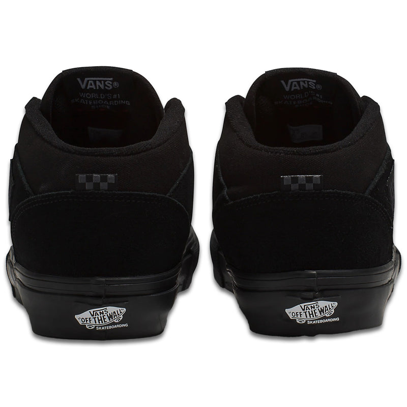 VANS SKATE HALF CAB BLACK / BLACK SHOES 【 バンズ スケート ハーフ キャブ ブラック / ブラック シューズ 】