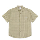 POLAR SKATE CO. MITCHELL SHIRT BEIGE GREEN 【 ポーラー ベン ミッチェル シャツ ベージュ グリーン 】