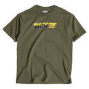 DLXSF SKYLINE T-SHIRTS MILITARY GREEN 【 デラックス スカイライン Tシャツ ミリタリー グリーン 】