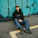 PARAH CLASSIC STITCH HOODIE BLACK 【 パラ クラシック ステッチ フーディー ブラック 】