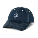 POLAR SKATE CO. SAI CAP CONTRAST GREY BLUE【 ポーラー サイ キャップ コントラスト グレー ブルー 】