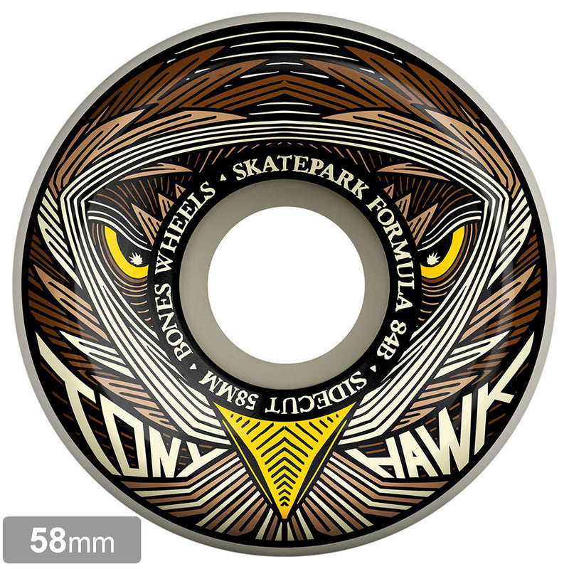 BONES SPF HAWK NIGHT HAWK PRO WHEEL 58mm 84B 【 ボーンズ SPF