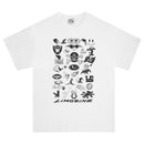 LIMOSINE TEAMS TEE WHITE 【 リモジン チームス Tシャツ ホワイト 】