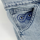 MAGENTA OG DENIM LONG SHORTS  WASHED【 マゼンタ OG デニム ロング ショート パンツ ウォッシュド  】