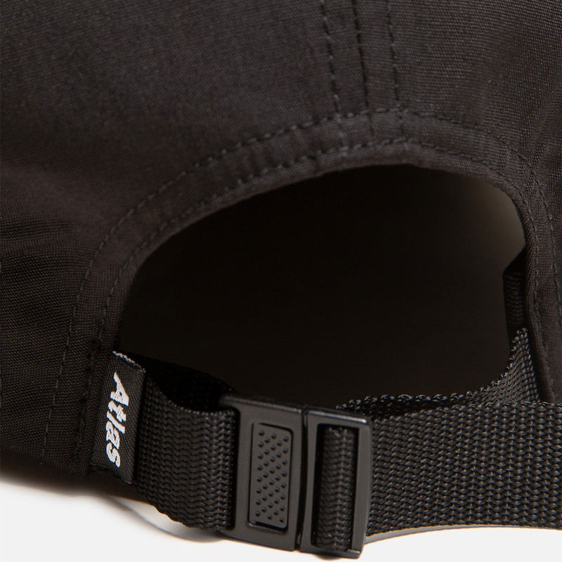 ATLAS LOGO ５ PANEL HAT BLACK 【 アトラス ロゴ 5 パネル キャップ ブラック 】