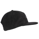 APRIL LOGO OUTLINE CORD 6-PANEL HAT BLACK【 エイプリル ロゴ アウトライン コード 6 パネル ハット ブラック 】