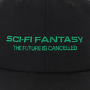 SCI-FI FANTASY FUTURE IS CANCELLED HAT BLACK 【 サイファイ ファンタジー フューチャー イズ キャンセルド ハット ブラック  】