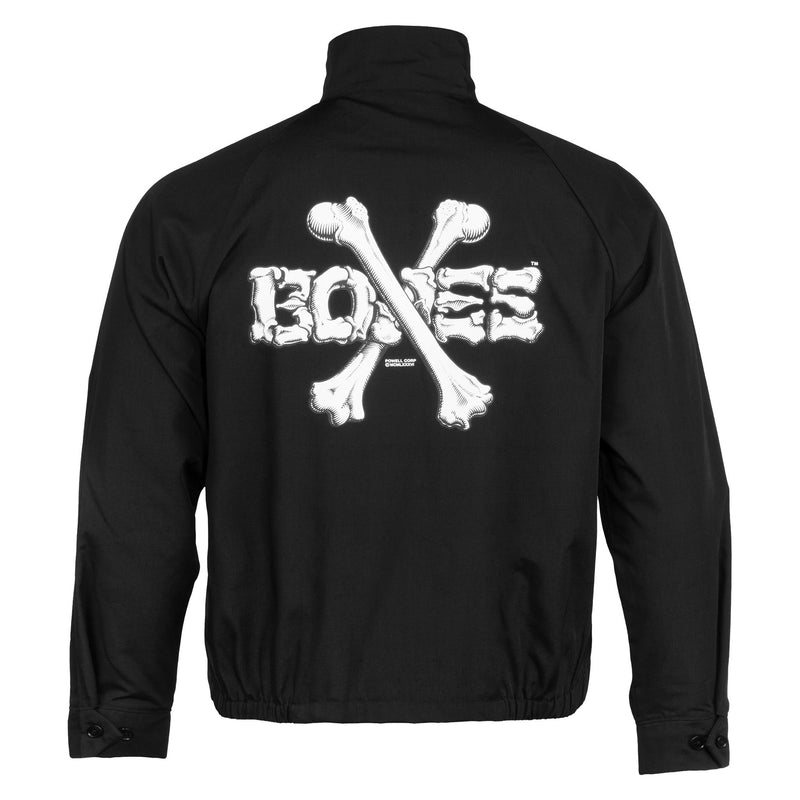 POWELL PERALTA BONES クロスボーン ジャケット L 黒 POWELL-PERALTA CROSS BONES JACKET BLACK 【 パウエル クロス